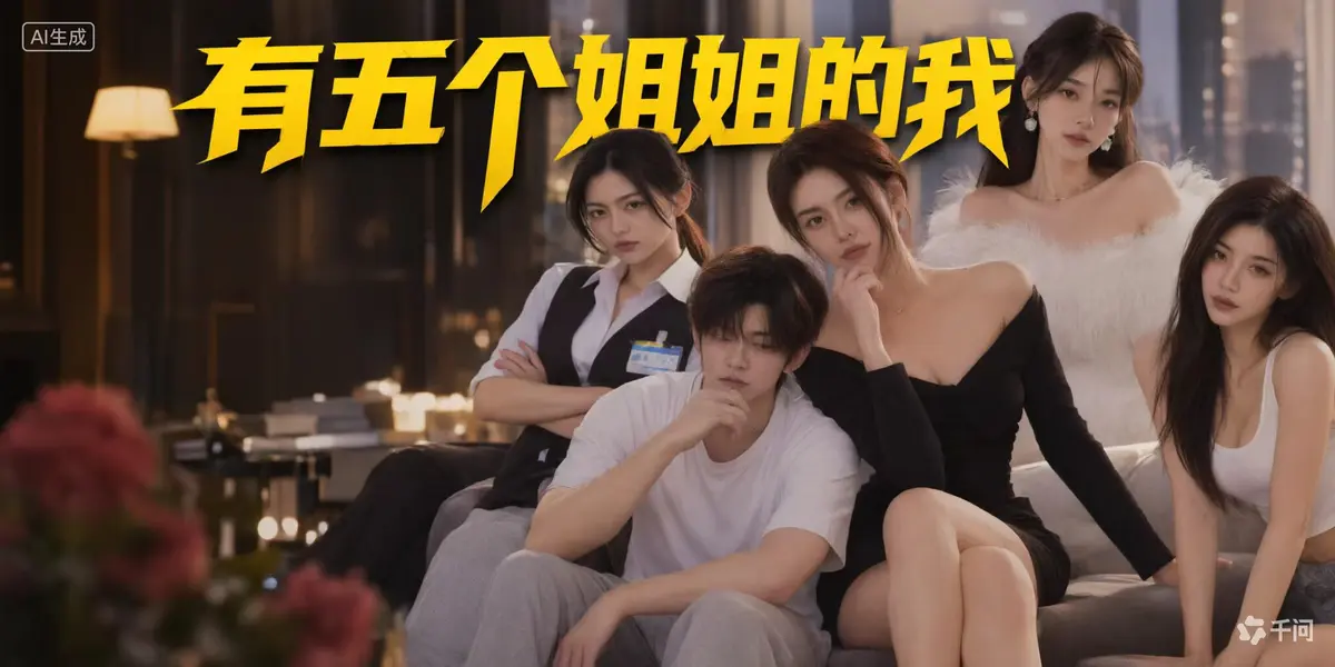 黄豆AI漫剧《有五个姐姐的我》全集无雾版未删减高清免费看-五个温柔治愈女主超甜剧情-无广告网盘资源随心看