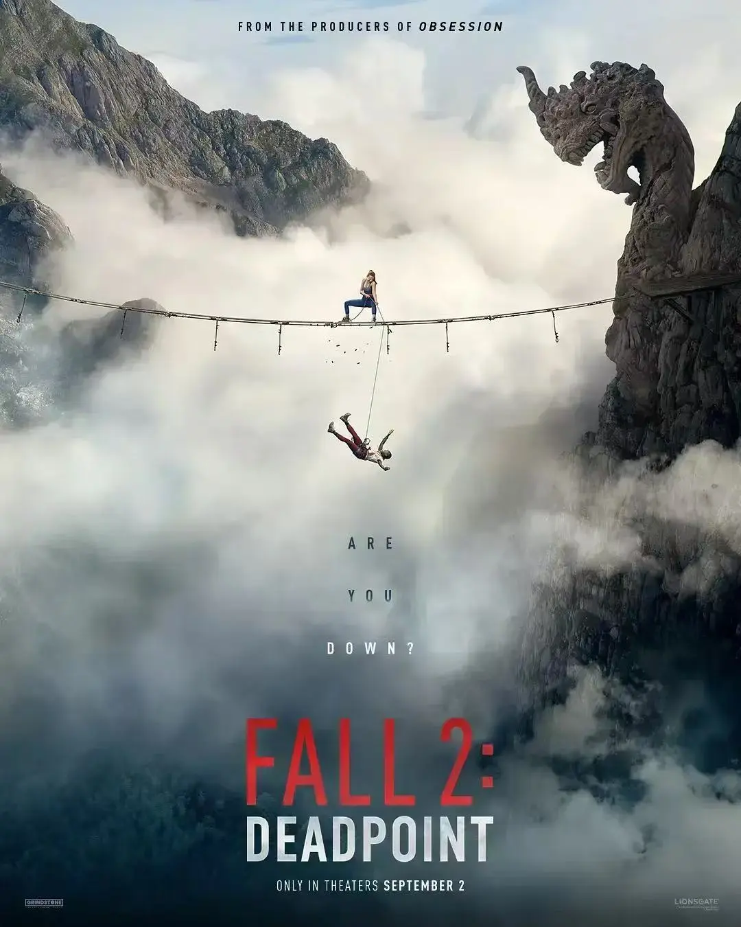 《坠落2》高清完整版免费在线观看 -2026美国惊悚片HD中字未删减 -深陷高空炼狱诠释极致求生